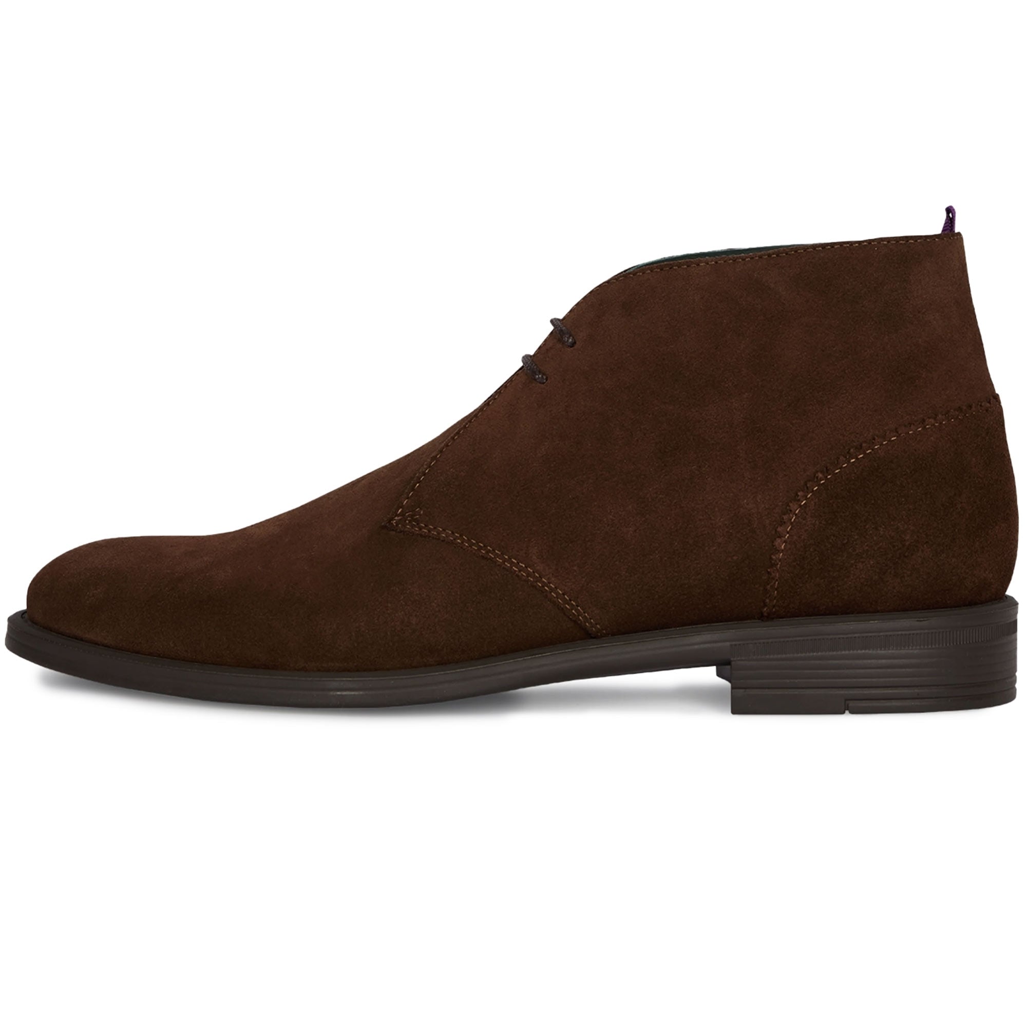 Paul Smith Drummond Suede Boots - Chocolate Brown