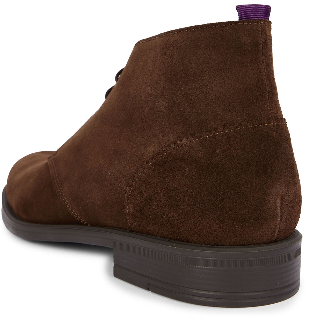 Paul Smith Drummond Suede Boots - Chocolate Brown