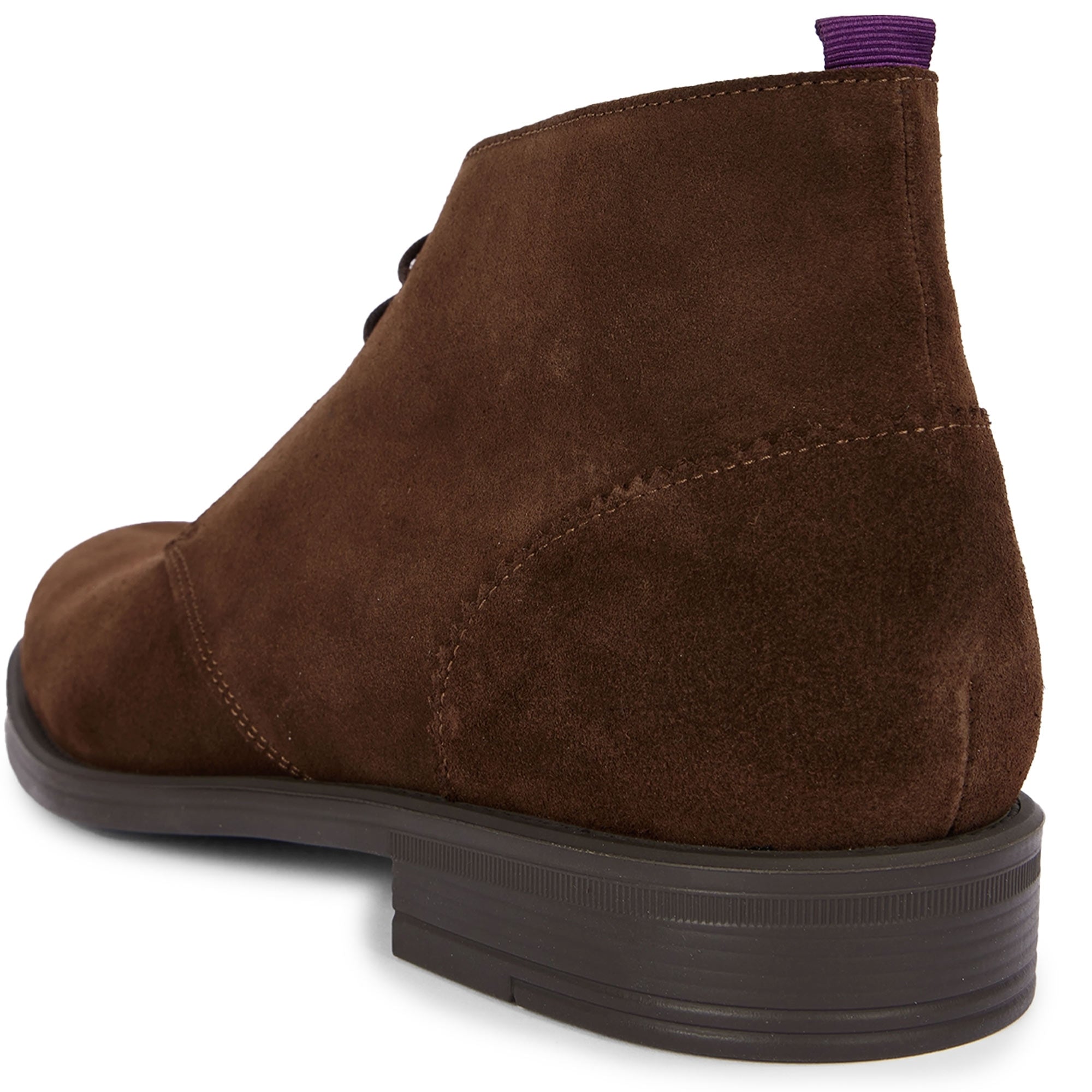 Paul Smith Drummond Suede Boots - Chocolate Brown