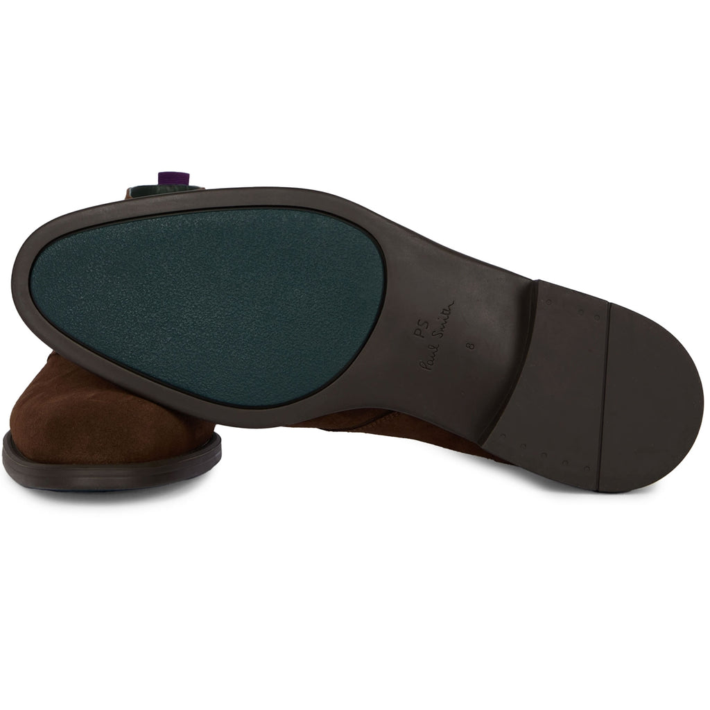 Paul Smith Drummond Suede Boots - Chocolate Brown