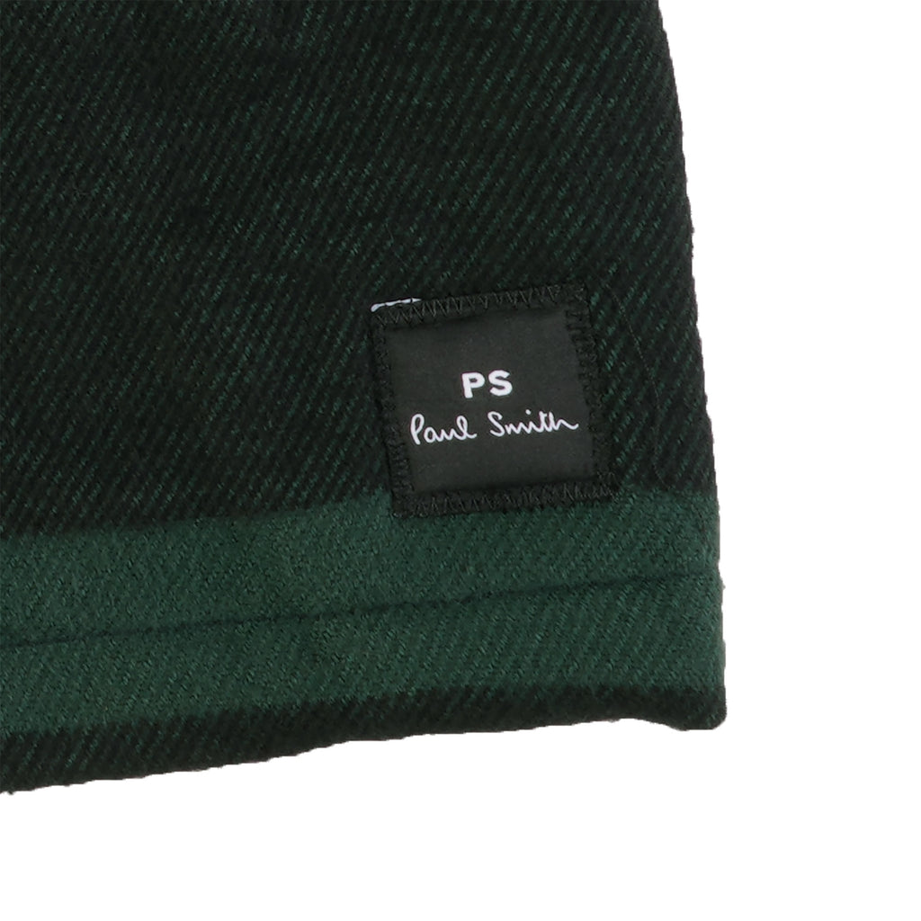 Paul Smith Long Sleeve Shirt Jacket - Bottle Green