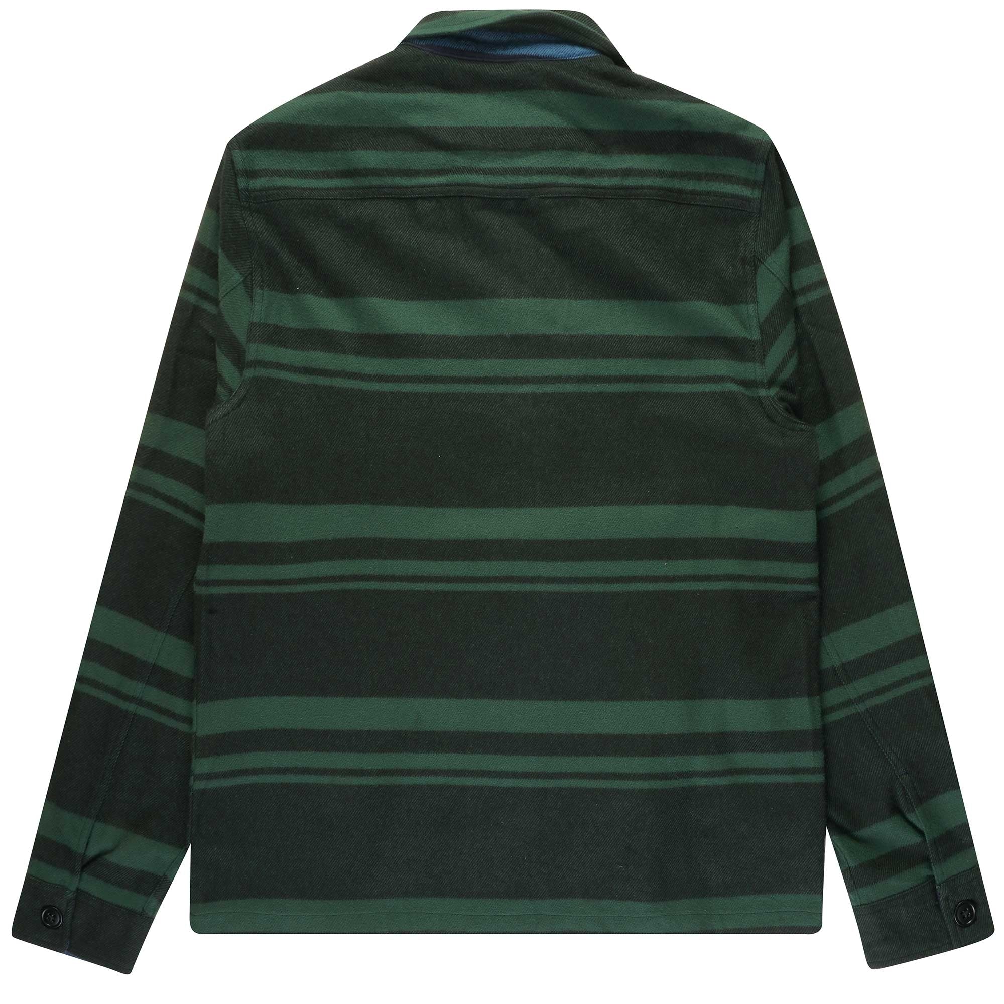 Paul Smith Long Sleeve Shirt Jacket - Bottle Green