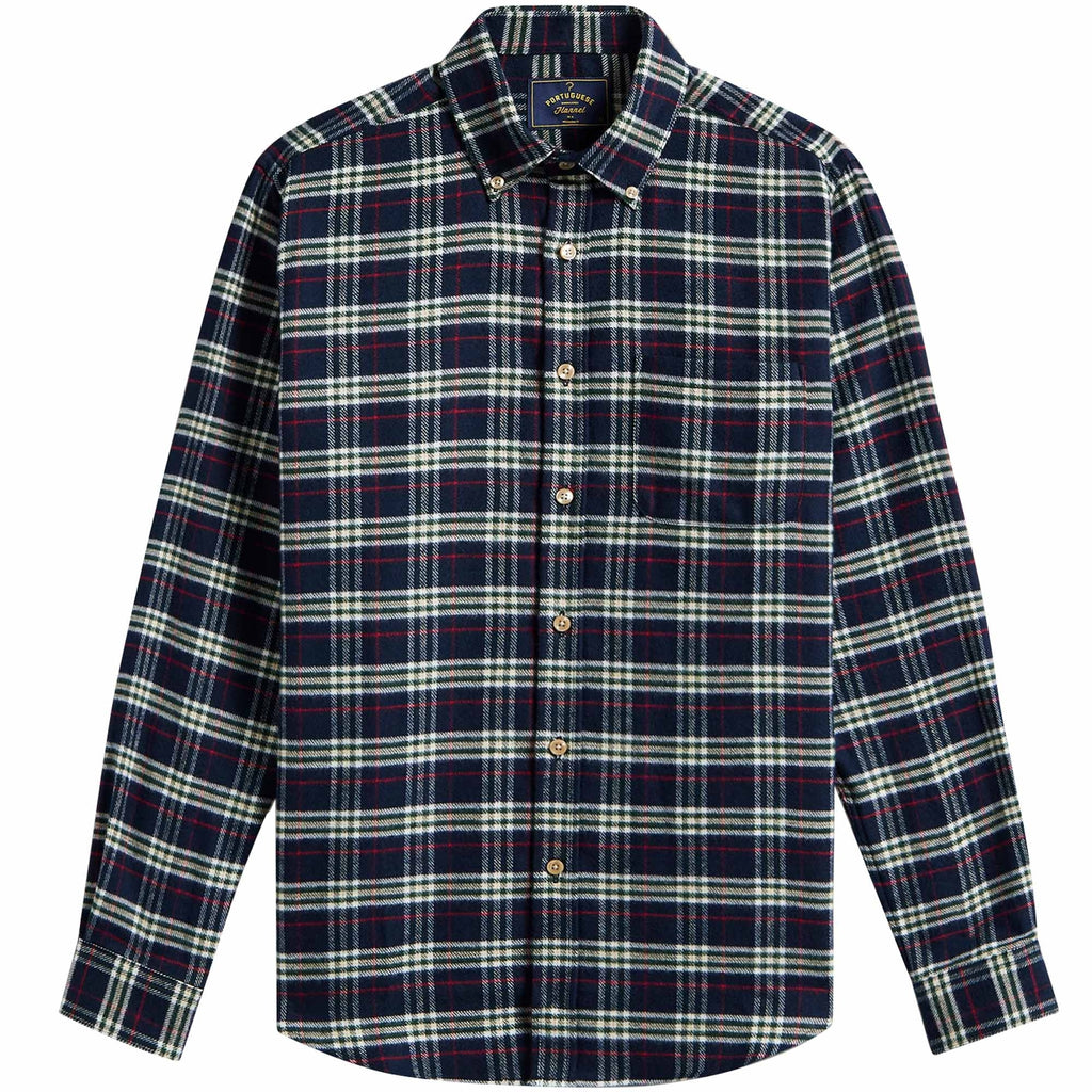 Portuguese Flannel Lamo Shirt - Blue