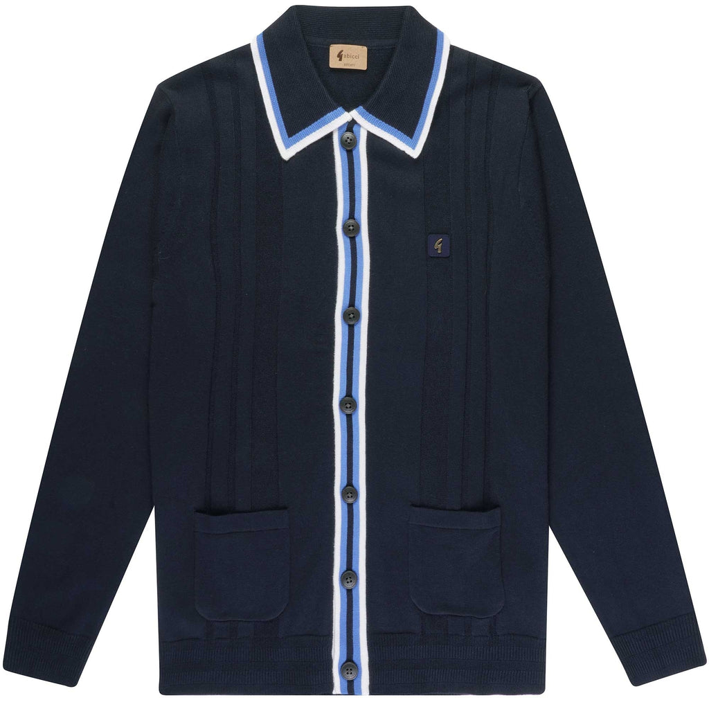 Gabicci Vintage Humphrey Shirt - Navy