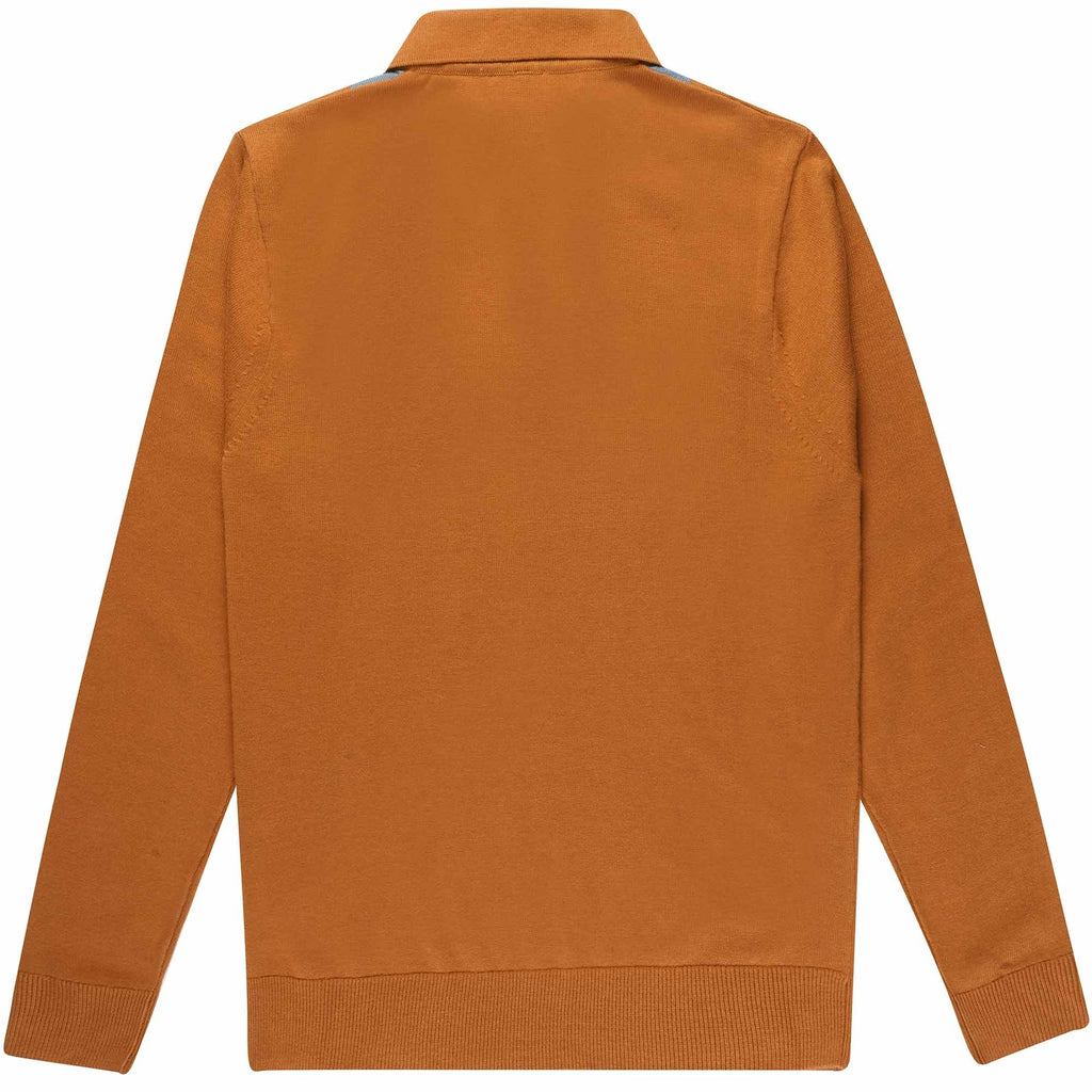 Gabicci Vintage Pablo Polo Shirt - Walnut