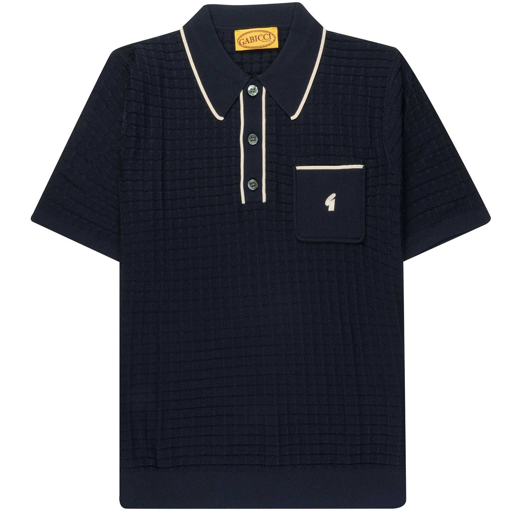 Gabicci Vintage Roy Polo Shirt - Navy