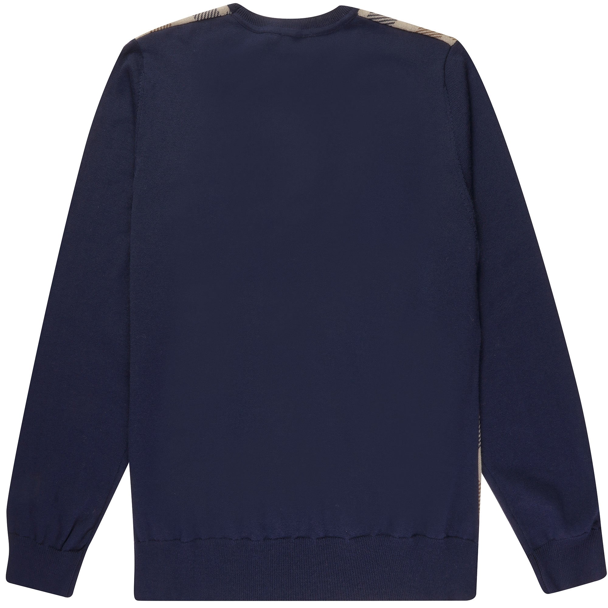 Aquascutum Active Club Check Sweater - Navy