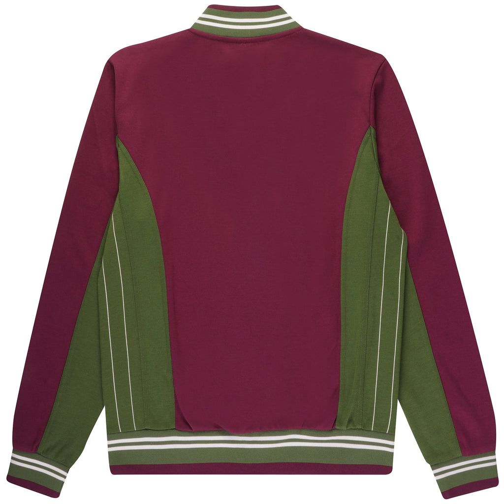 Fila Vintage Settanta Track Top - Wine and Chive