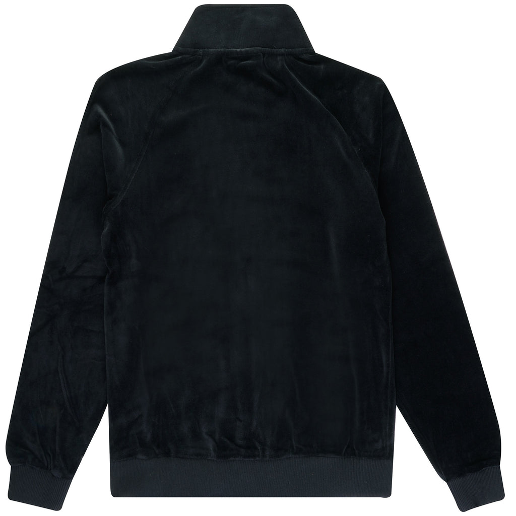 Sergio Tacchini Court Velour Track Top - Black