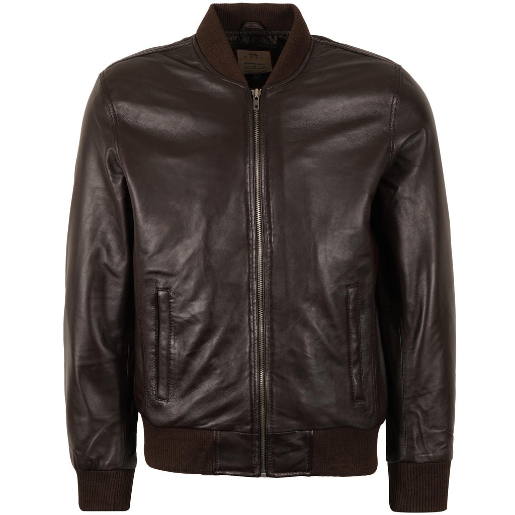 Ryan Bomber Jacket - Brown