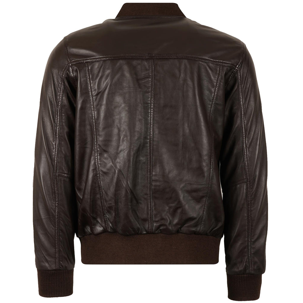 Ryan Bomber Jacket - Brown