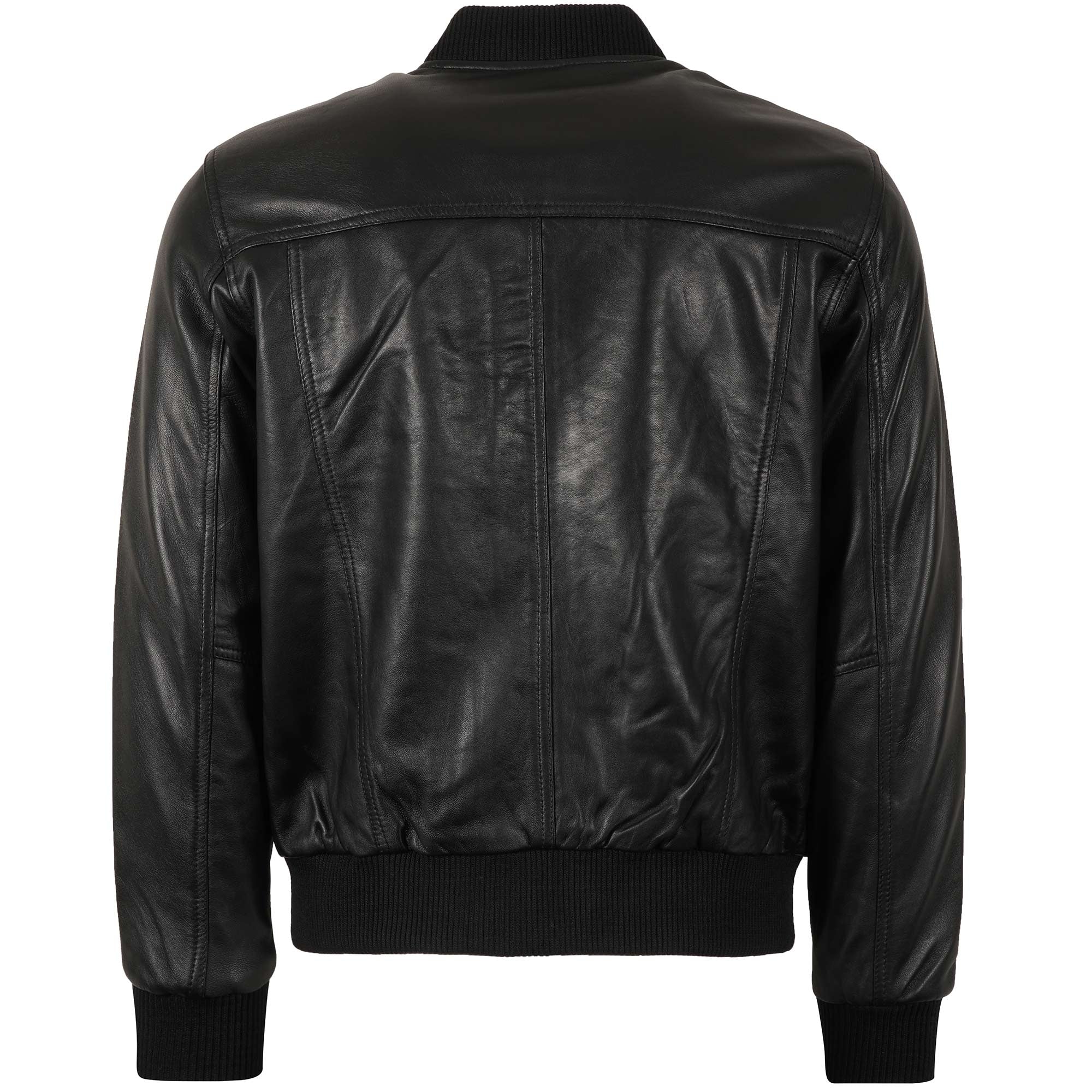 Real Hoxton Ryan Bomber Jacket - Black