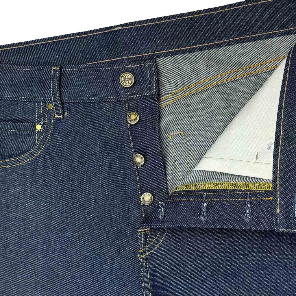Real Hoxton 13 Oz Selvedge Denim Jeans - Indigo
