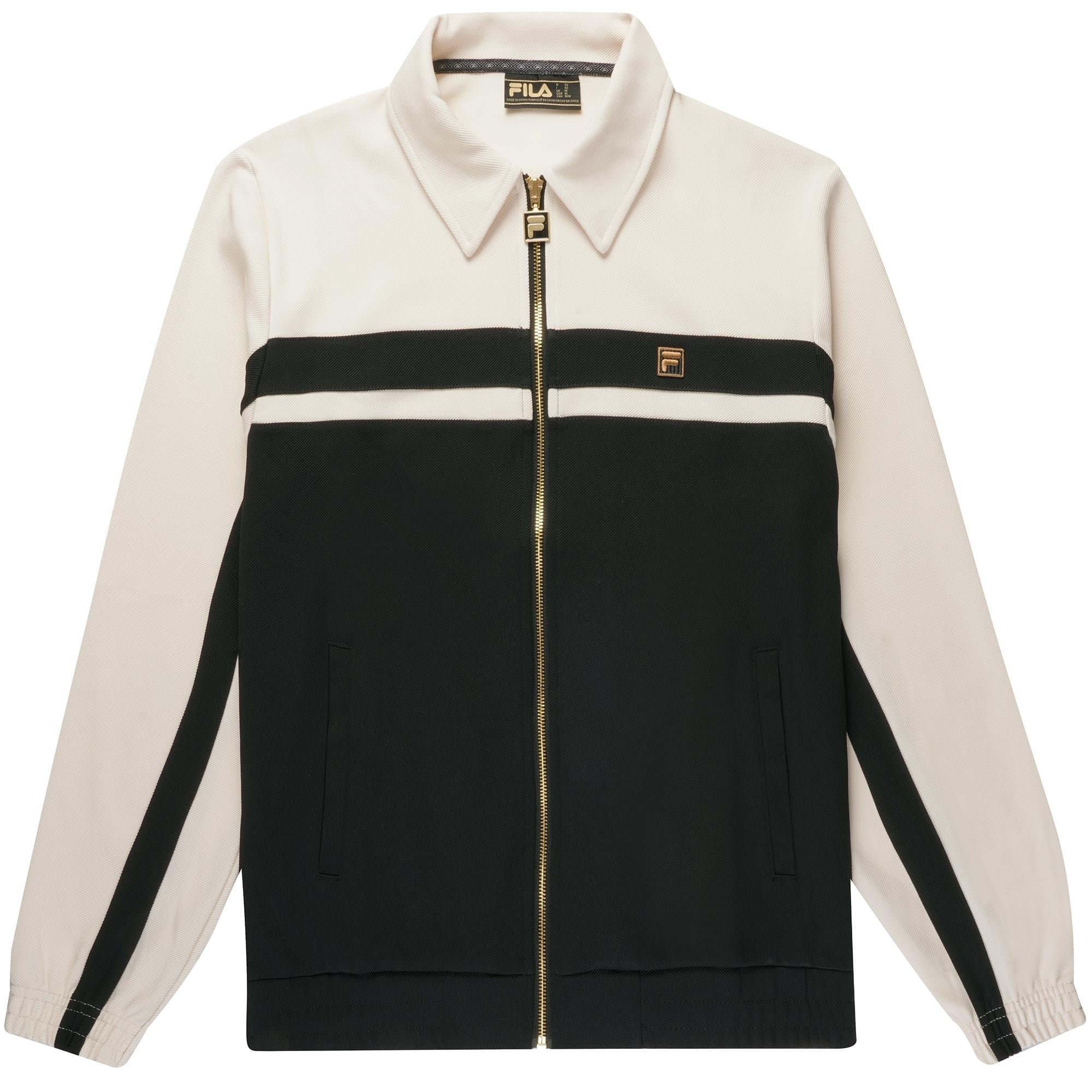 Fila Vintage Bill Track Top - Black