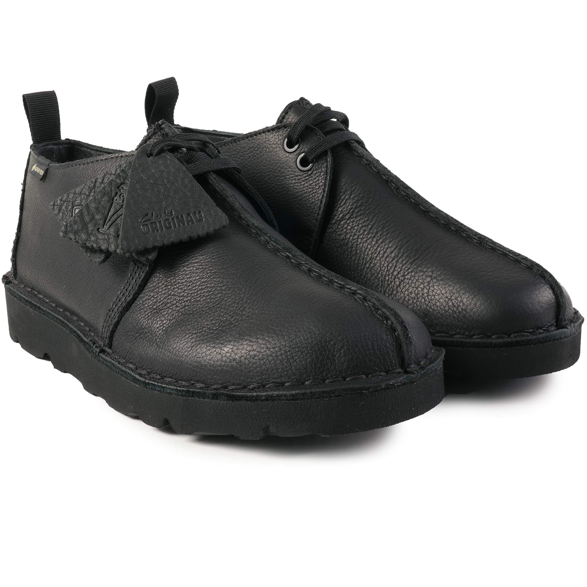 Clarks Originals Desert Trek Gore-Tex - Black Leather