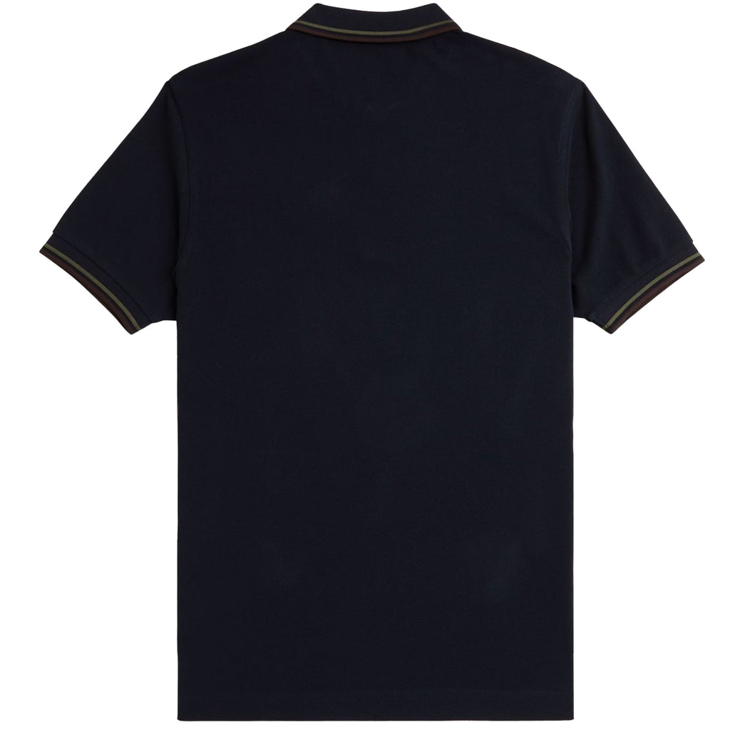 Fred Perry M3600 Twin Tipped Polo - Navy