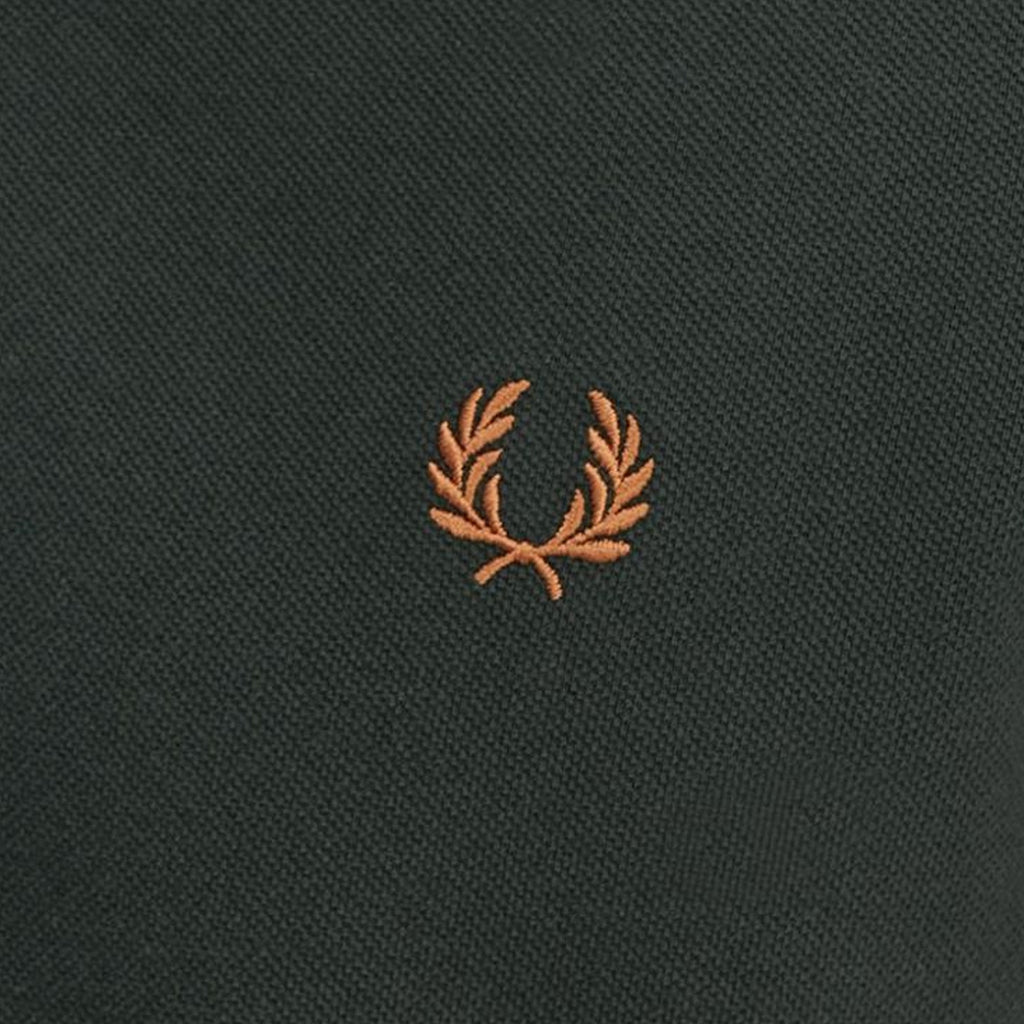 Fred Perry M3600 Twin Tipped Polo - Night Green