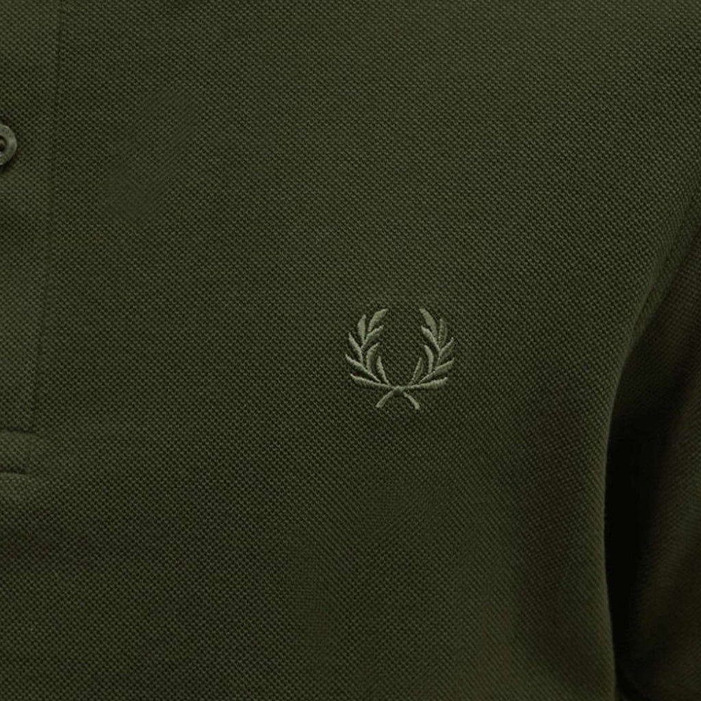 Fred Perry M3600 Twin Tipped Polo - Hunting Green