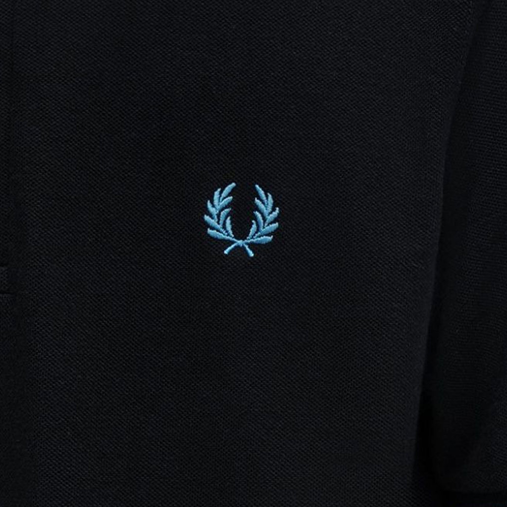 Fred Perry M-12 Twin Tipped Polo Shirt - Black