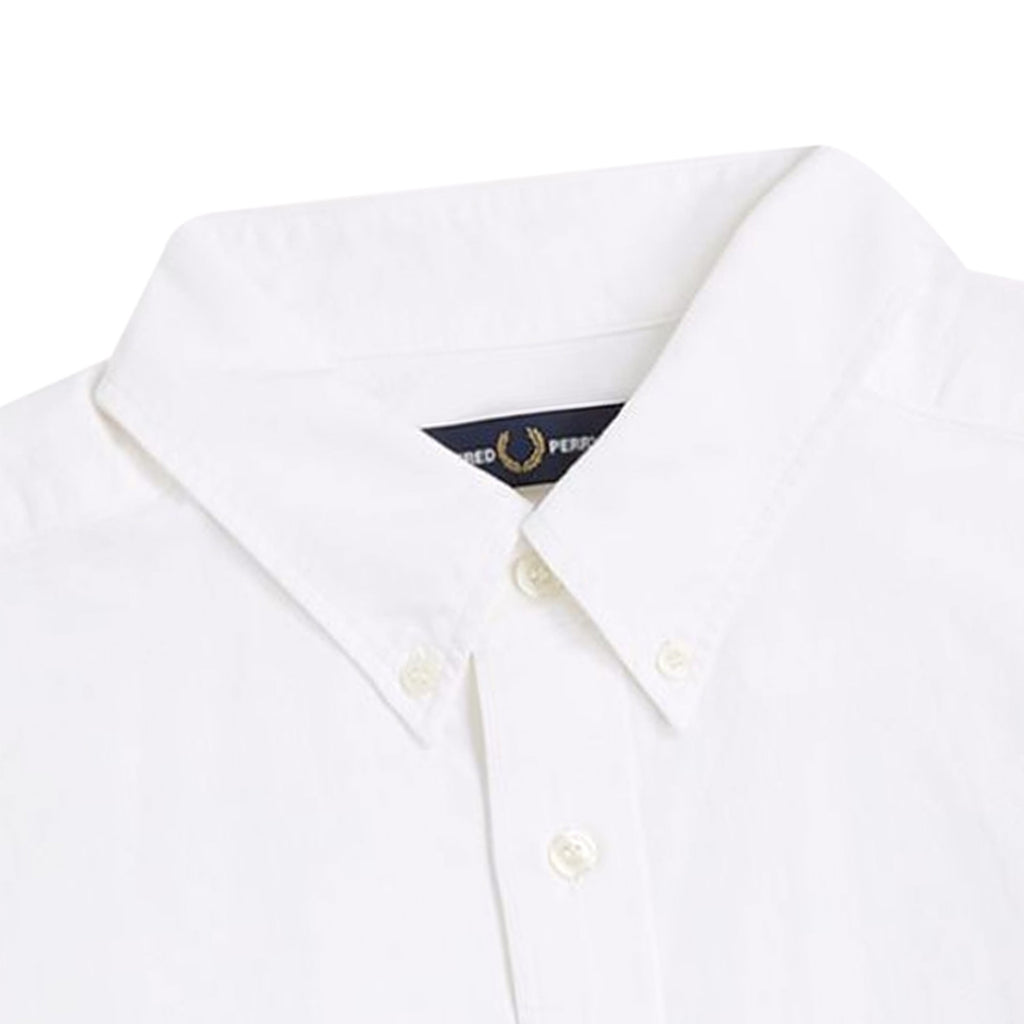 Fred Perry Oxford Shirt - White