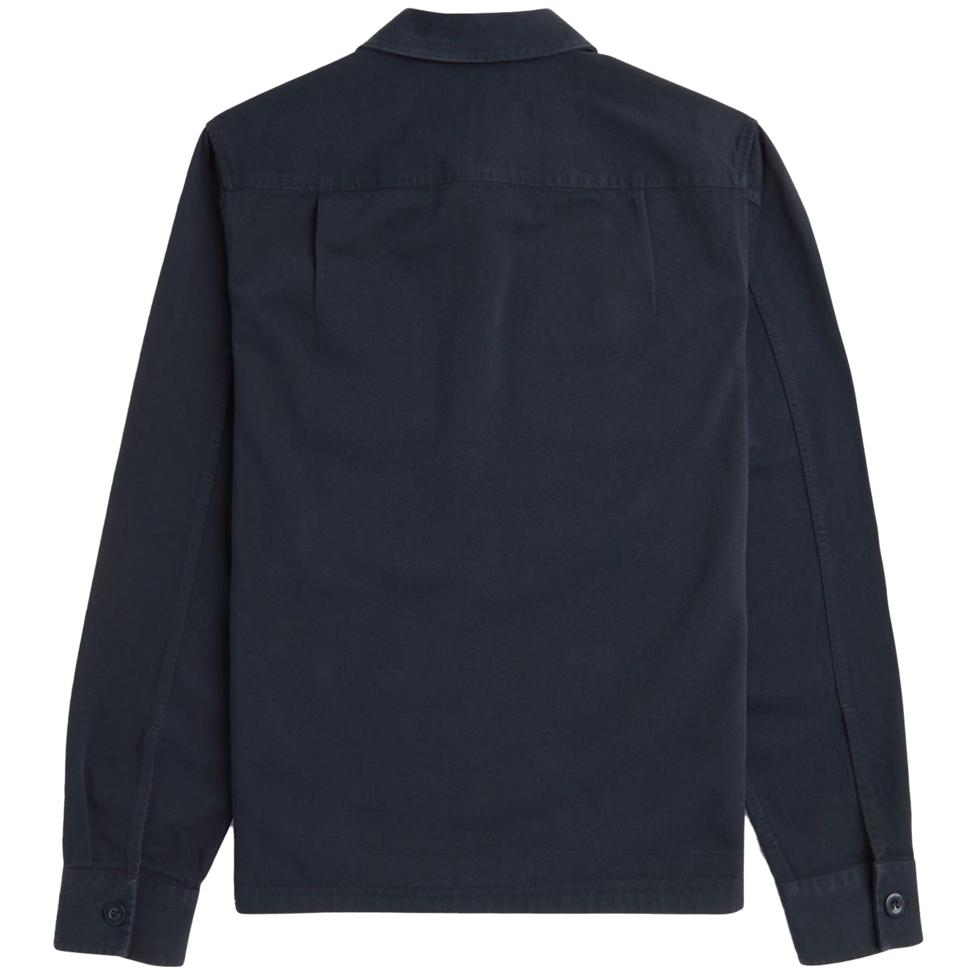 Fred Perry Twill Overshirt - Navy