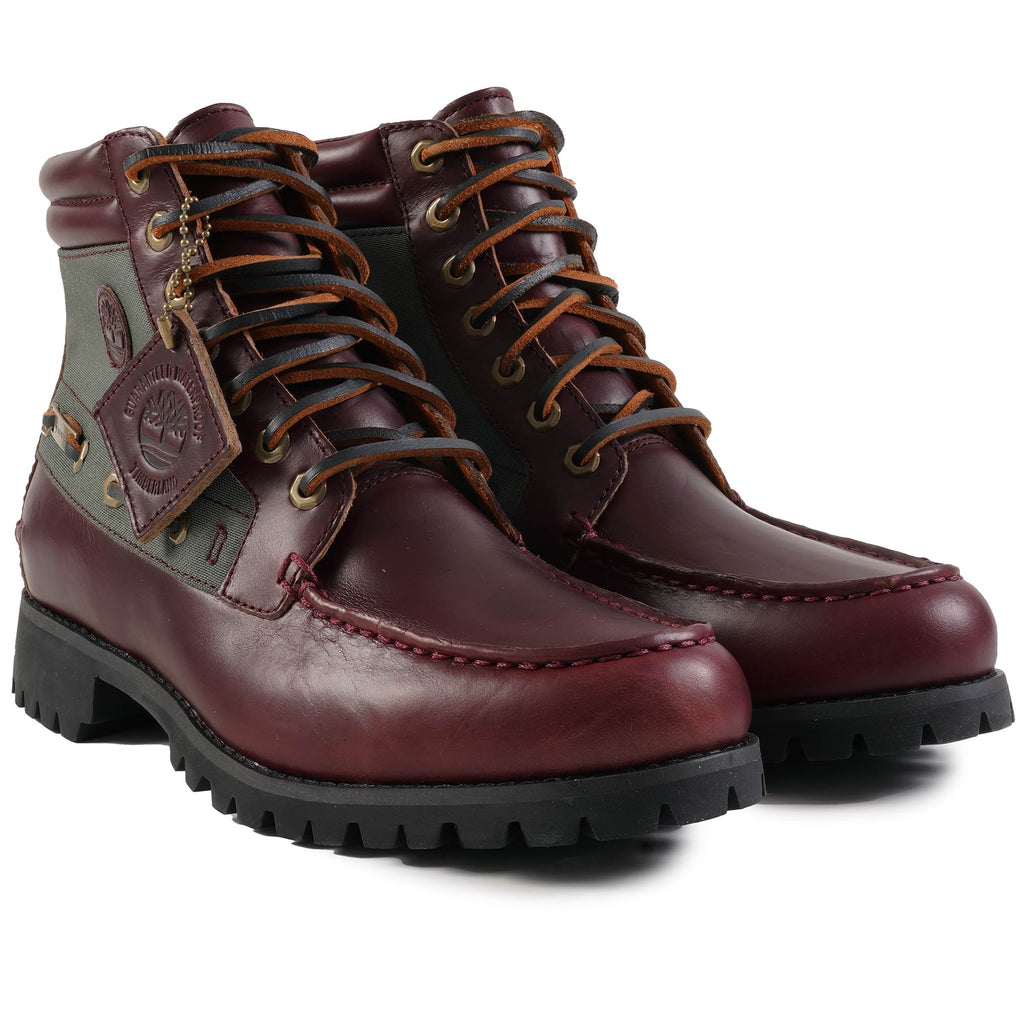 7-Eye Mid Lace GTX Boots - Dark Red Full Grain