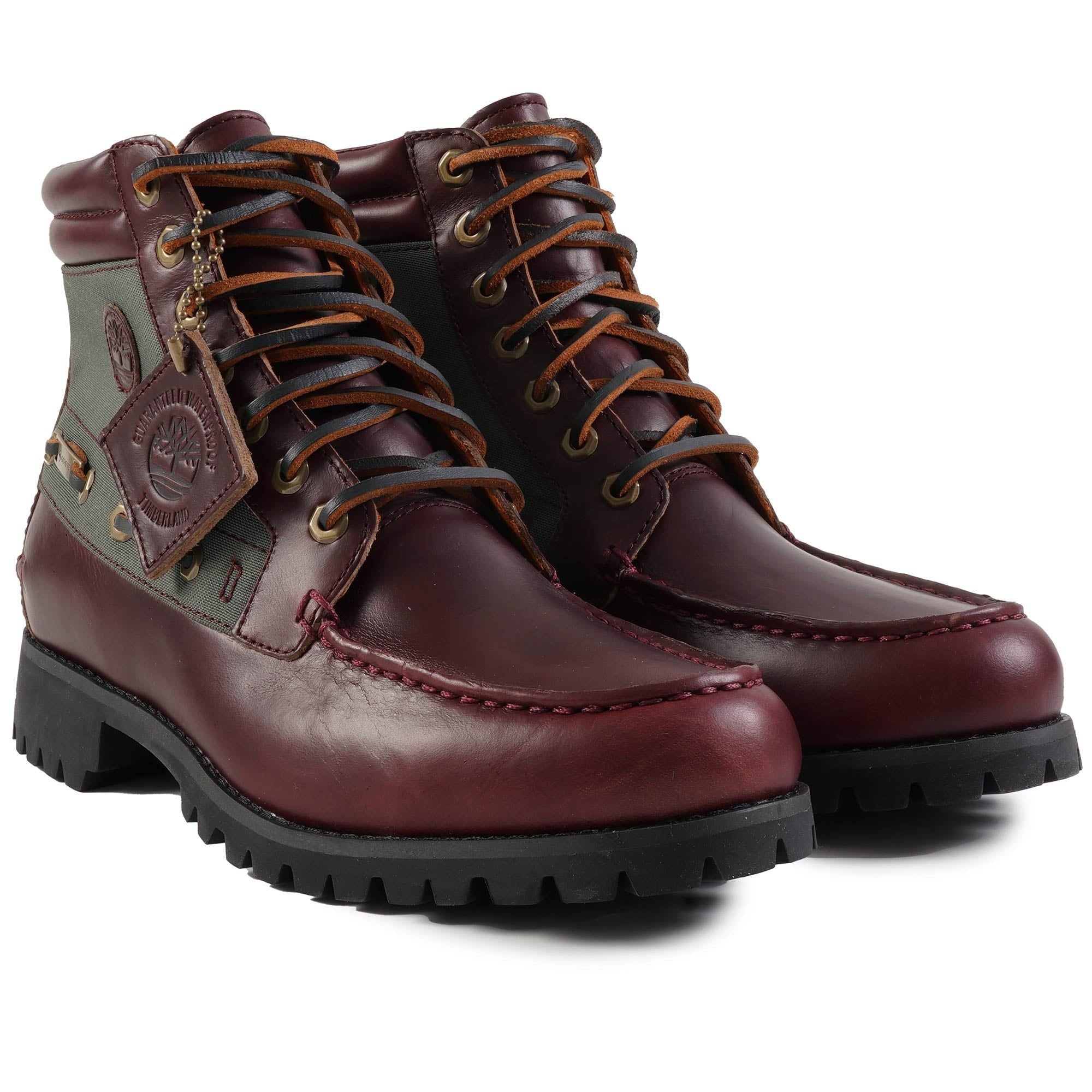 7-Eye Mid Lace GTX Boots - Dark Red Full Grain
