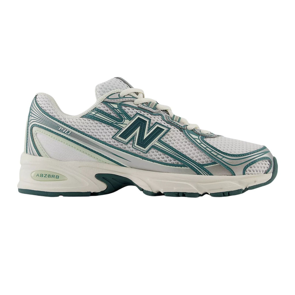 New Balance 740 - Marsh Green and White