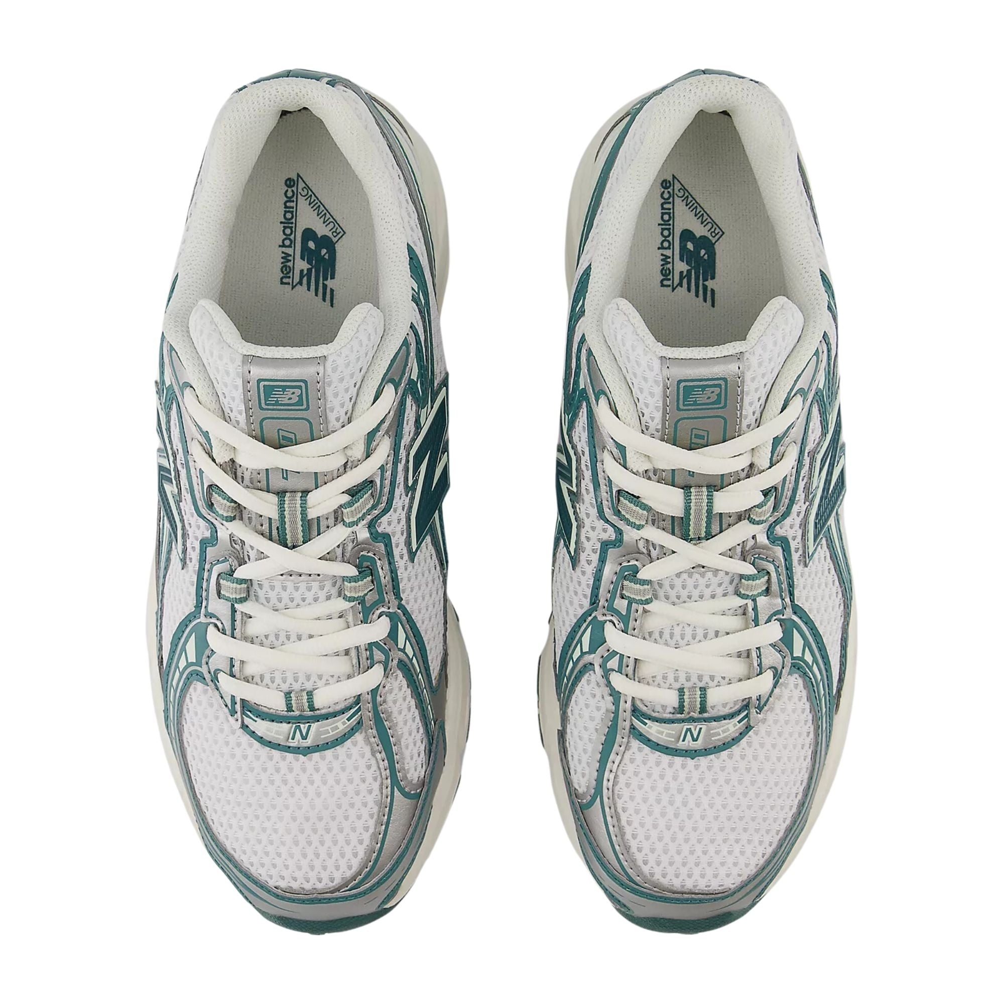New Balance 740 - Marsh Green and White