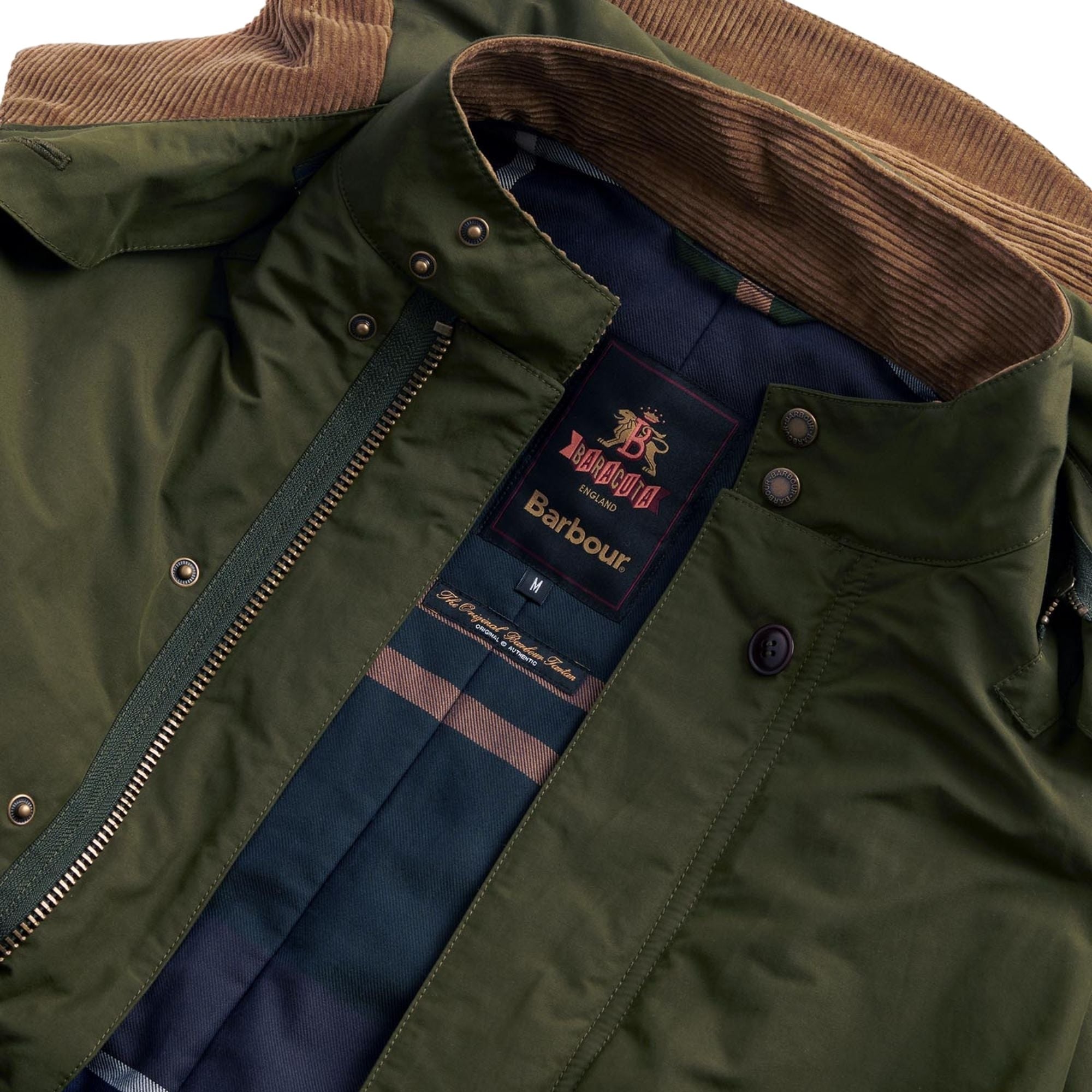 Barbour x Baracuta Mods Casual Parka Jacket - Beech