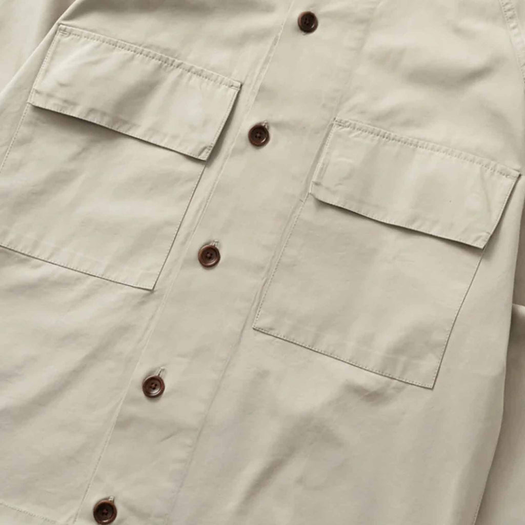 Service Works Allotment Parka - Abbey Stone