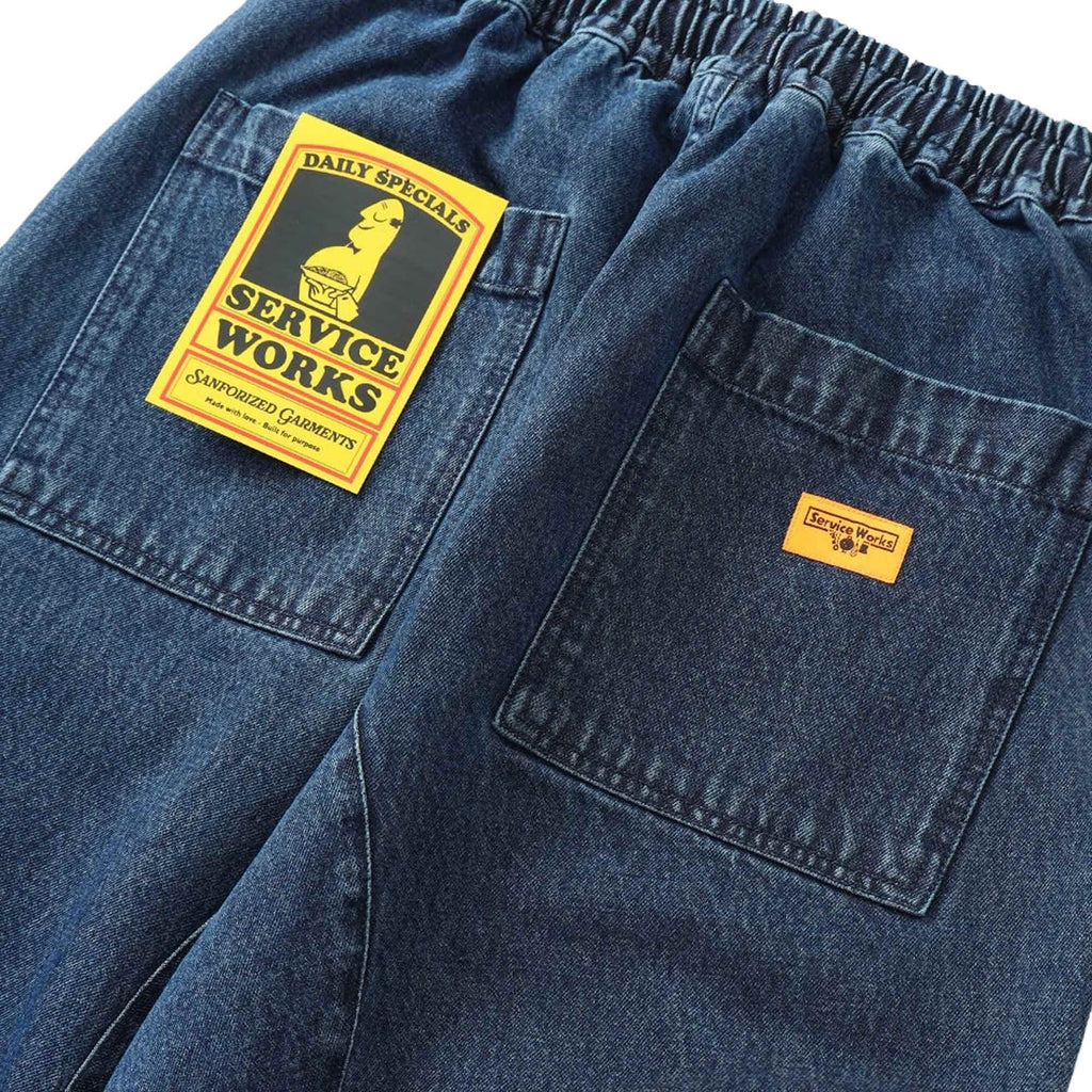 Service Works Denim Chef Pants - Indigo