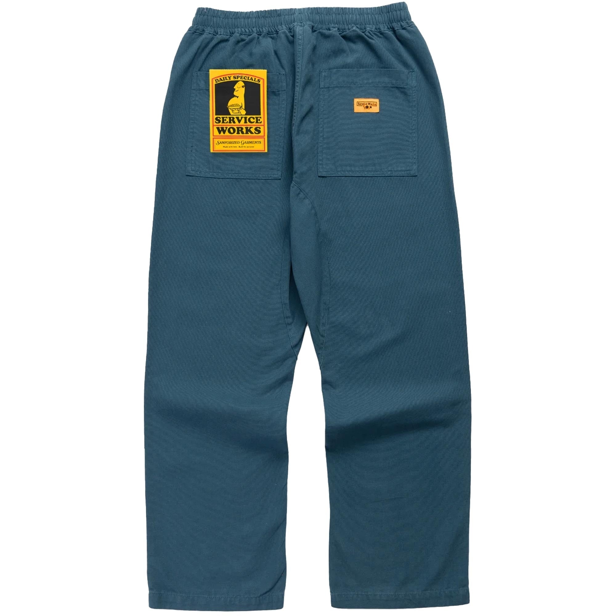 Service Works Classic Chef Pants - Petrol