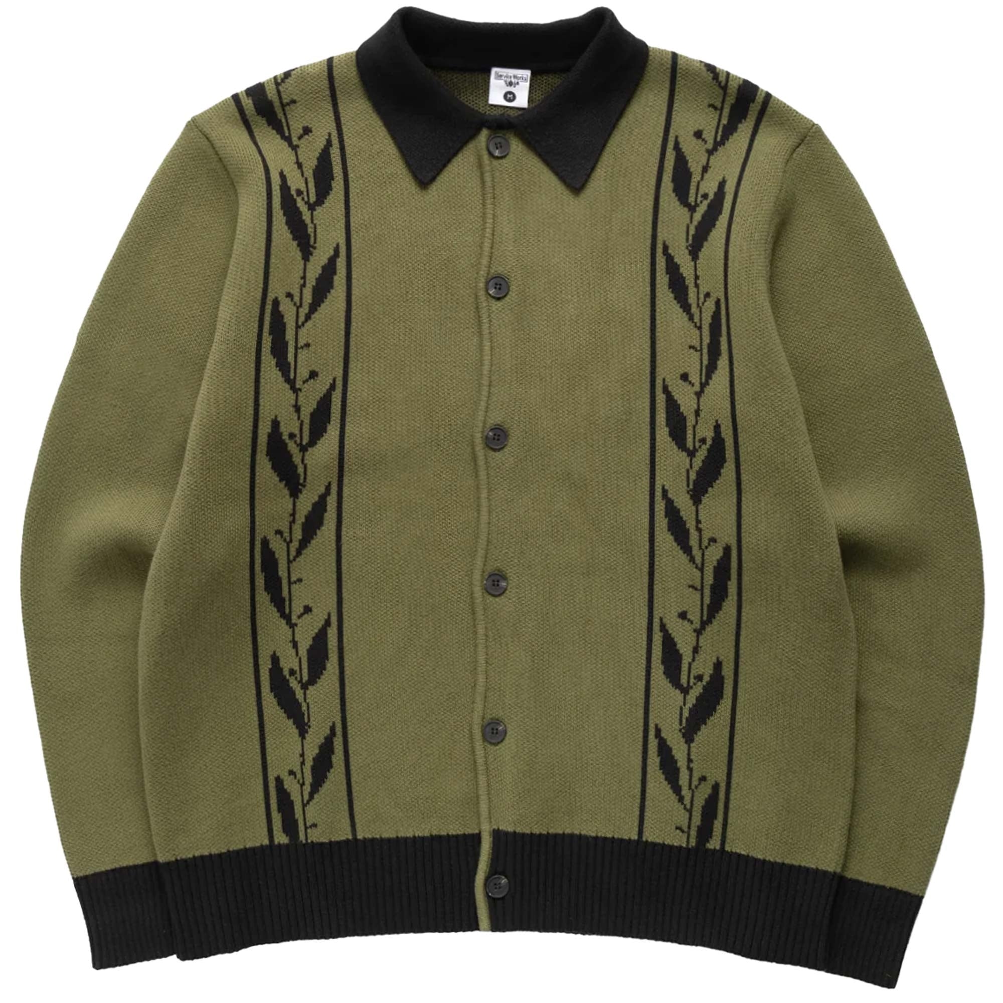 Service Works Olive Branch Pullover - Olive
