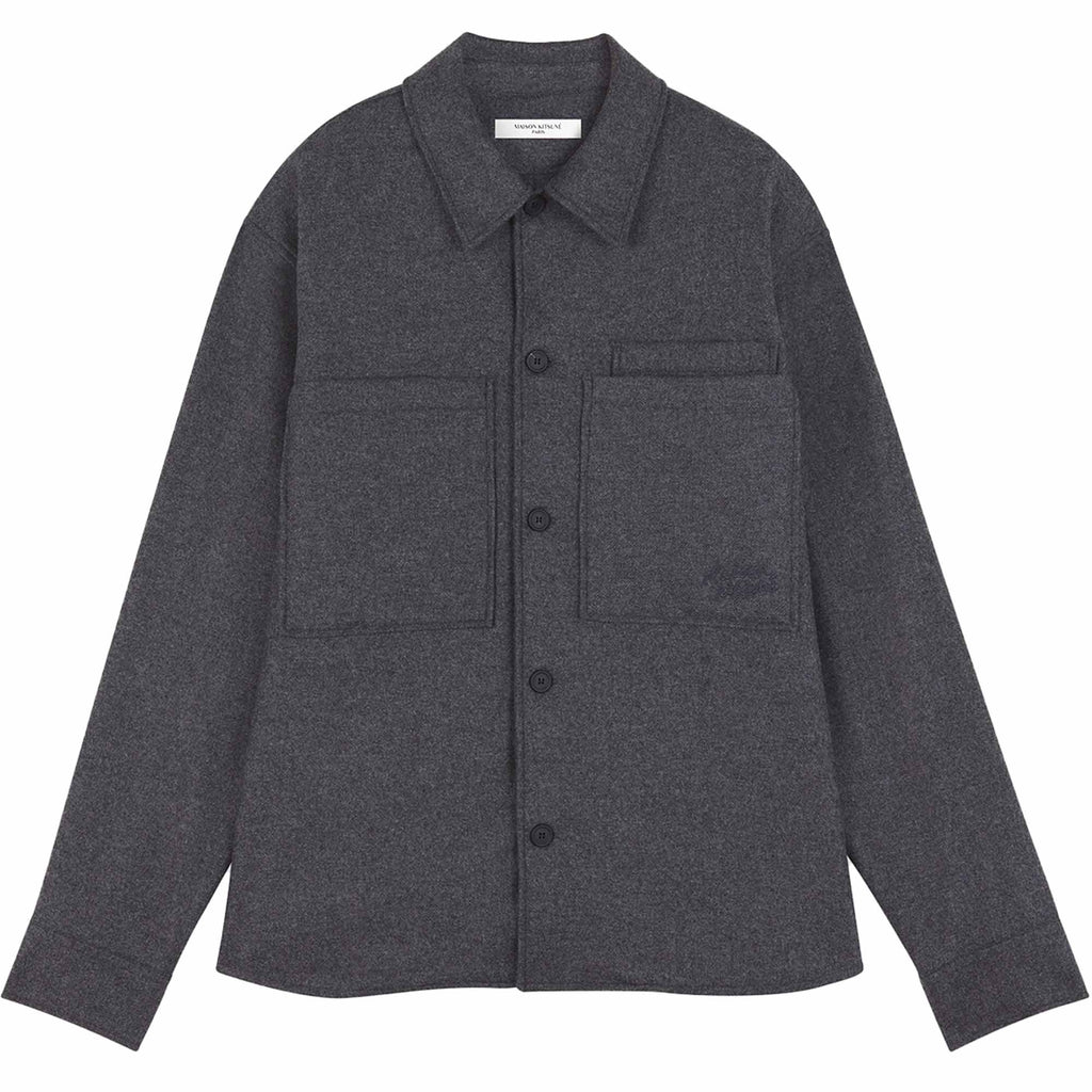 Maison Kitsune Overshirt - Grey