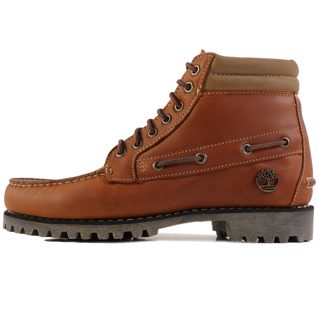 Timberland 7-Eye Mid Lace Chukka Boots - Orange