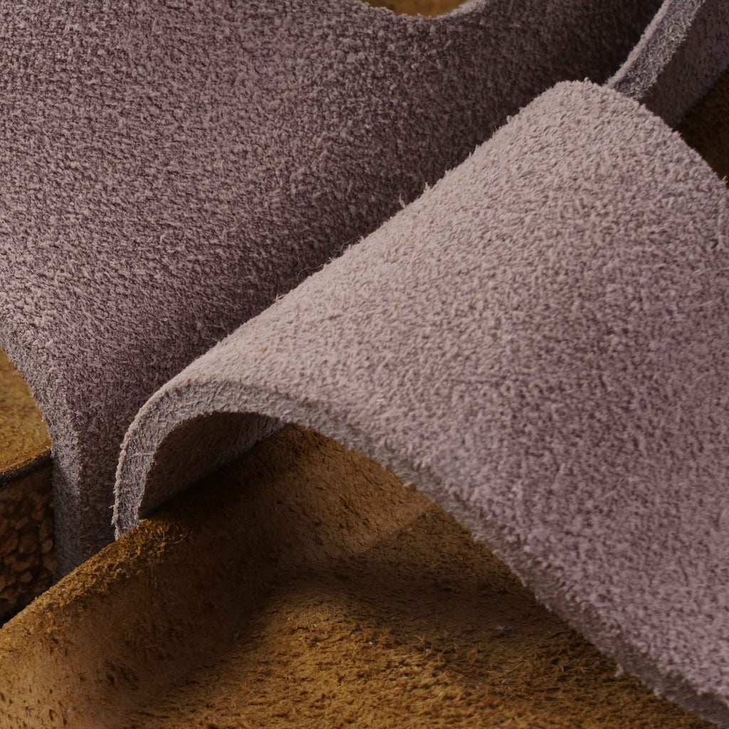 Birkenstock Womens Arizona Suede Leather - Faded Purple
