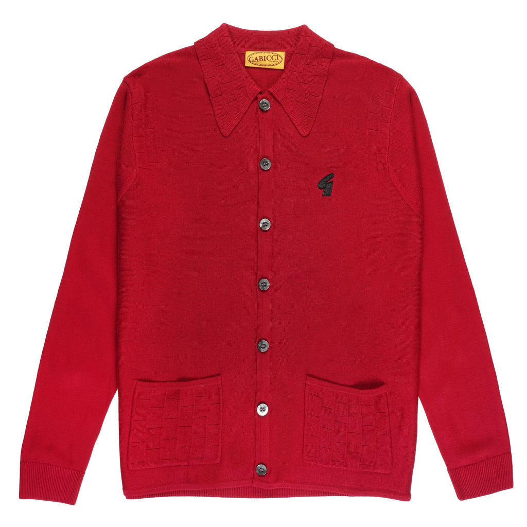Gabicci Vintage Laville Shirt - Cherry