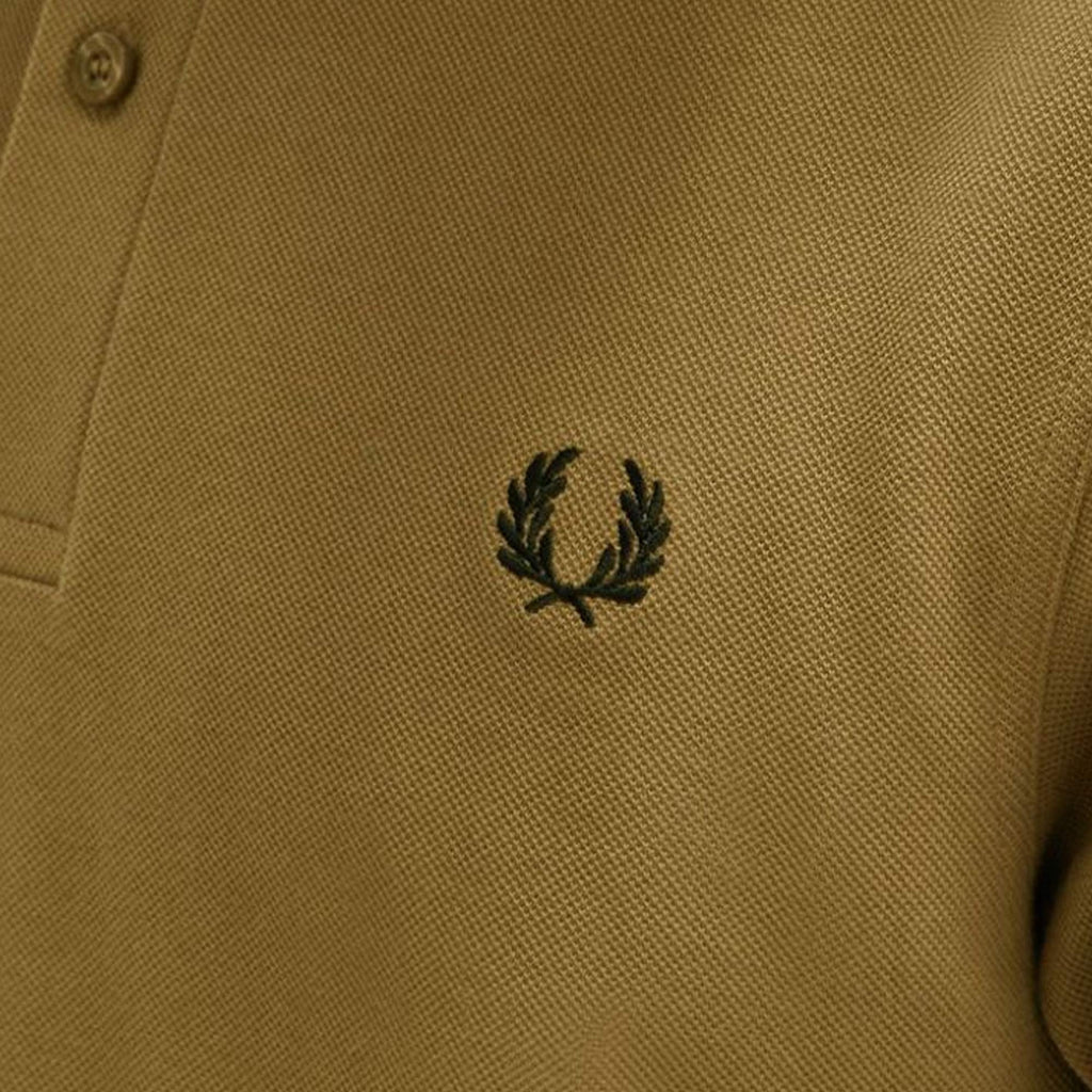 Fred Perry M3600 Twin Tipped Polo Shirt - Shaded Stone