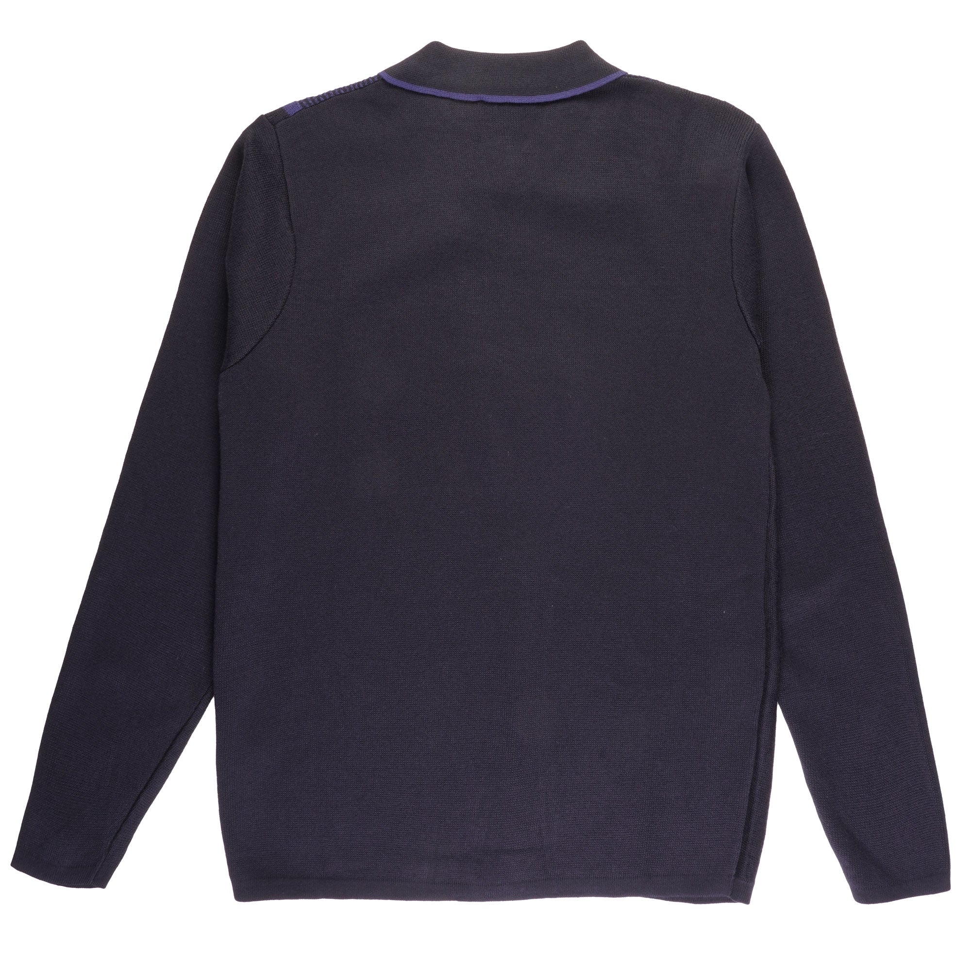 Gabicci Vintage Somerfield Zip Polo Shirt - Navy