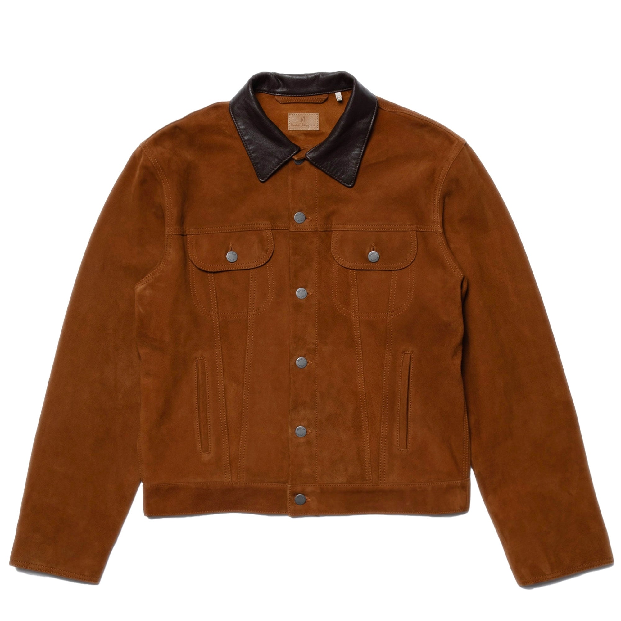 Nudie Jeans Danny Suede Jacket - Tobacco