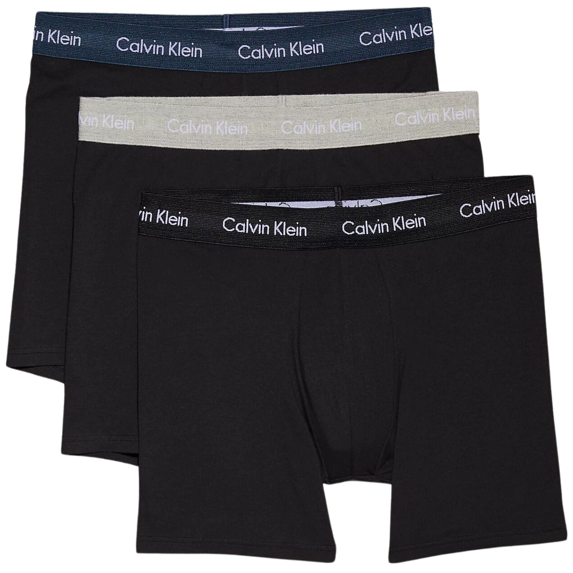 Calvin Klein 3 Pack Boxer Briefs - Black