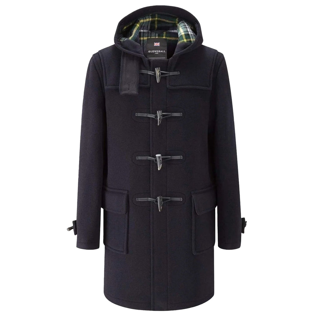 Gloverall Morris Duffle Coat - Navy