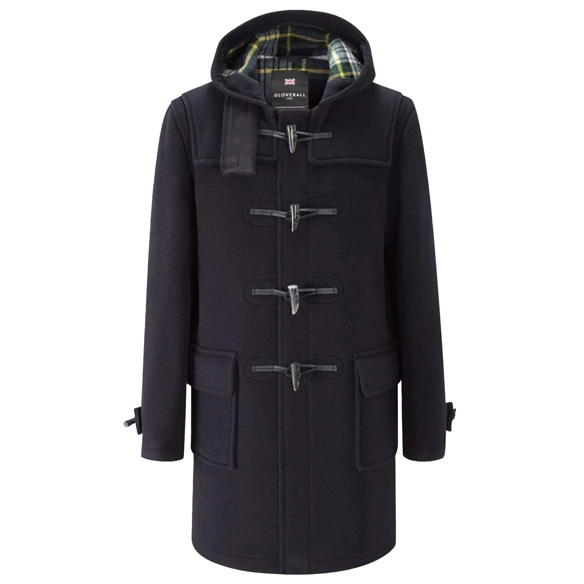 Gloverall Morris Duffle Coat - Navy