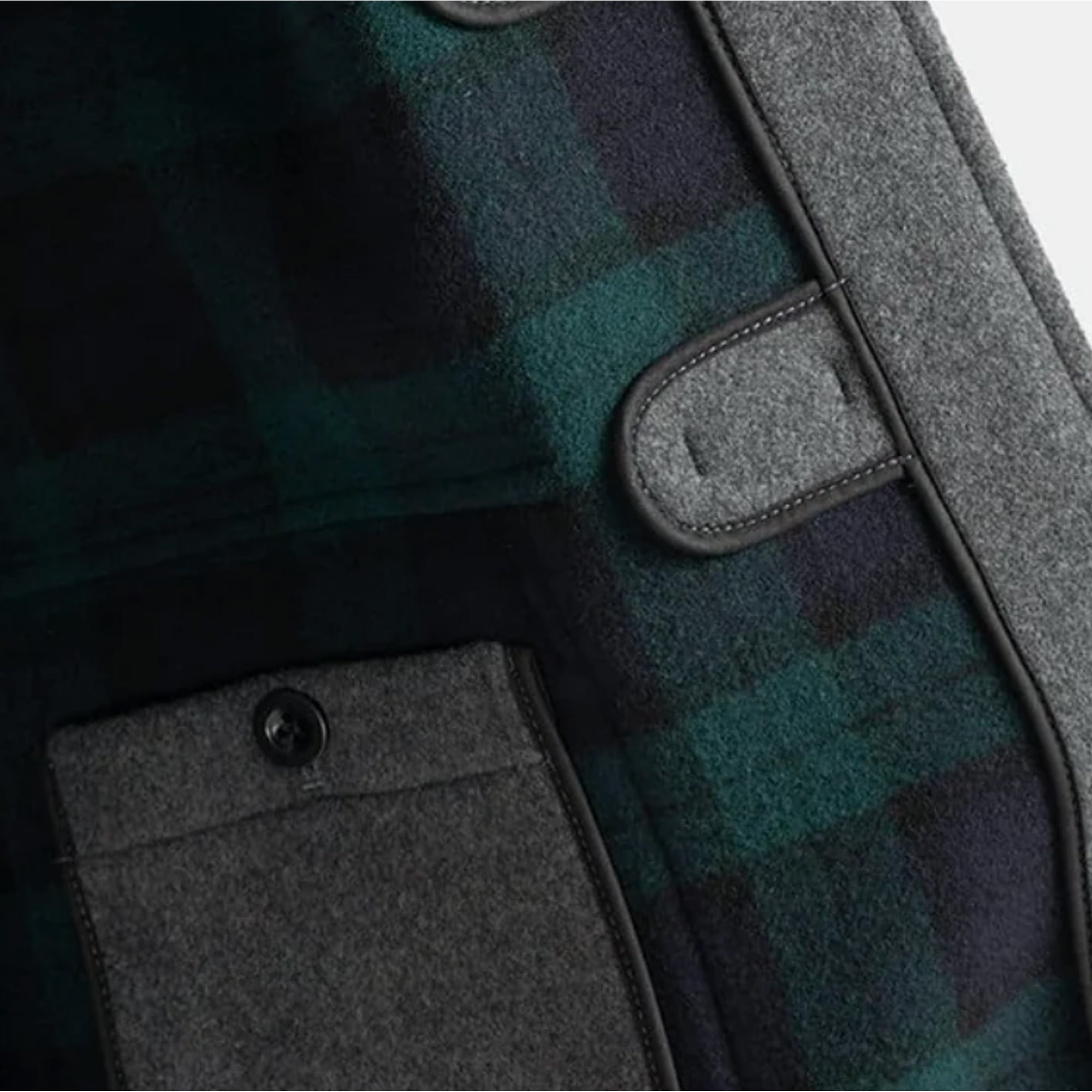 Gloverall Morris Duffle Coat - Grey