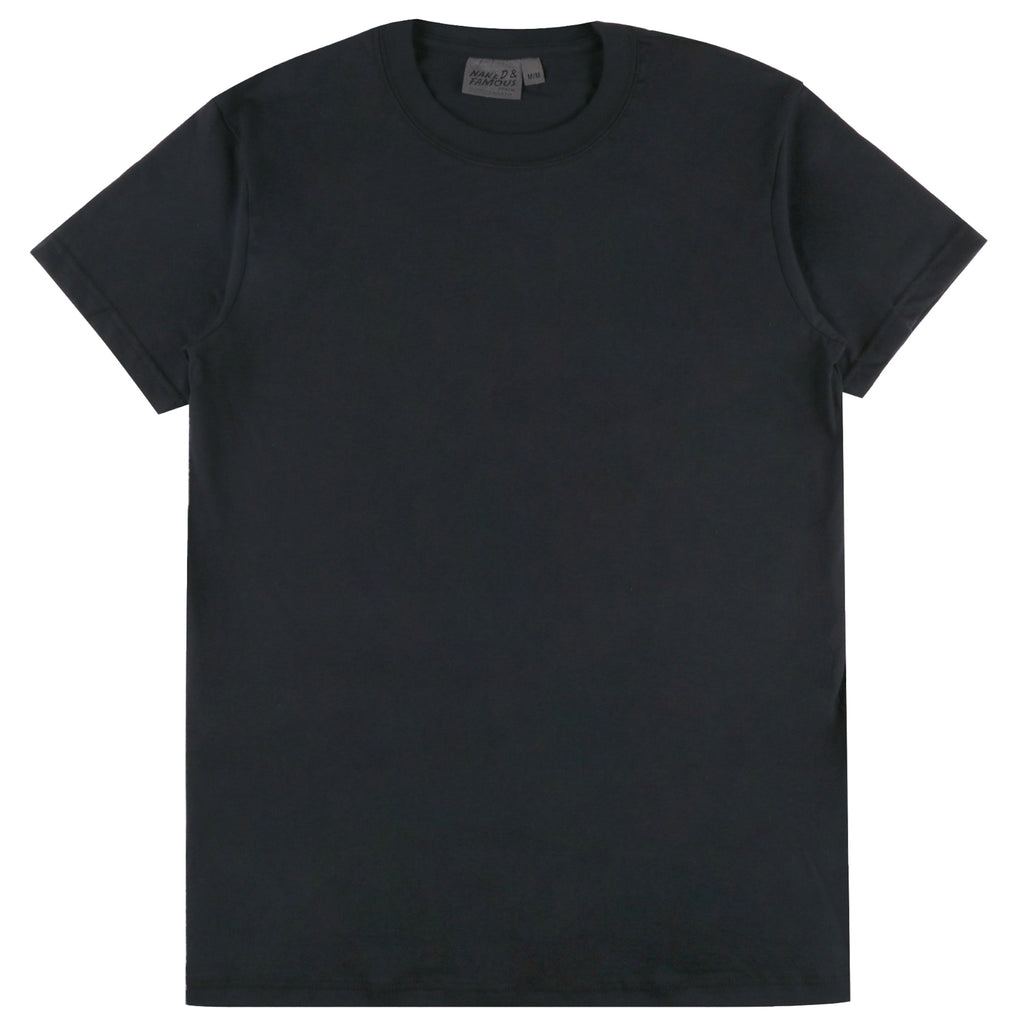 Naked and Famous Denim Circular Knit T-shirt - Black