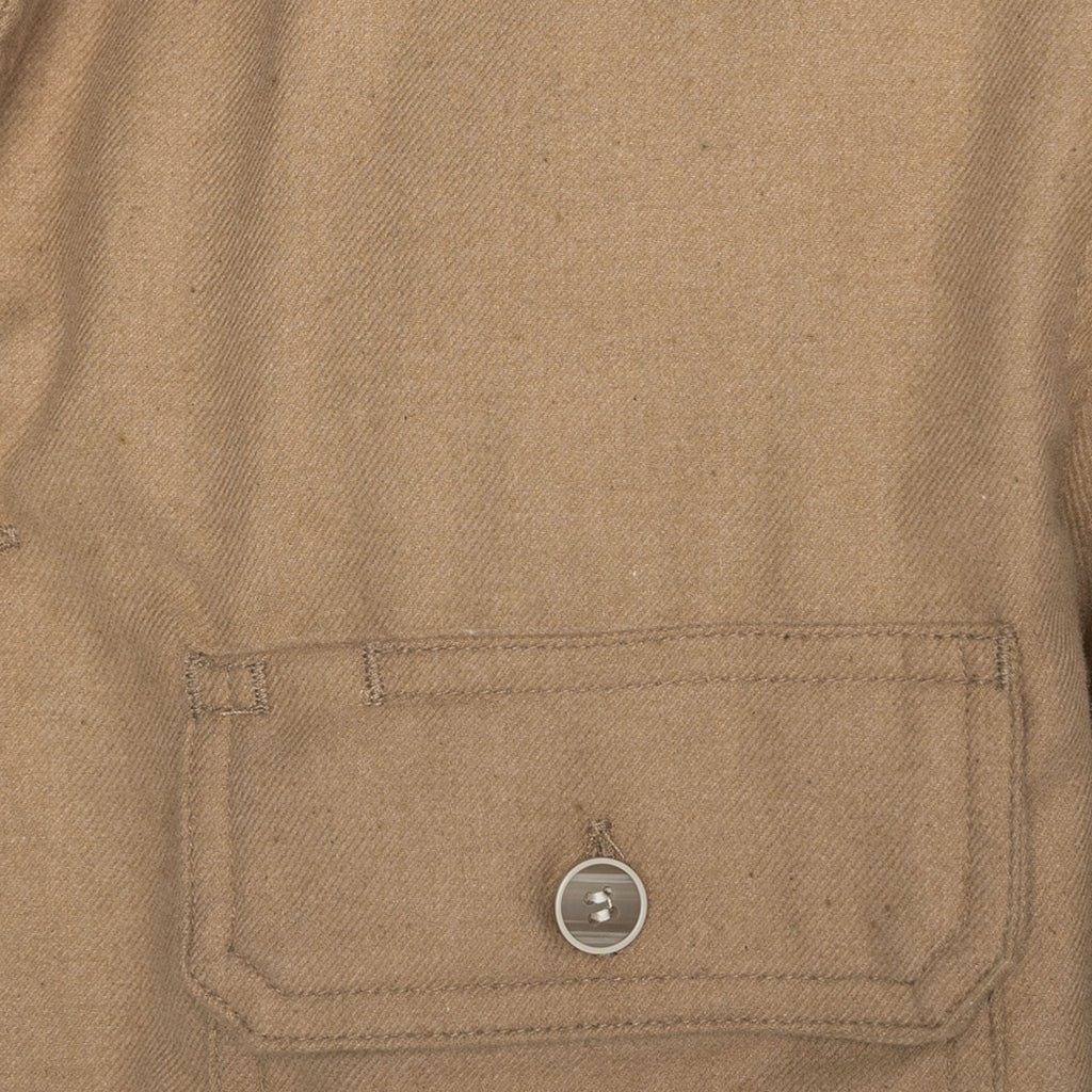 Naked and Famous Denim Over Shirt All Natural Brushed - Foxfibre¨