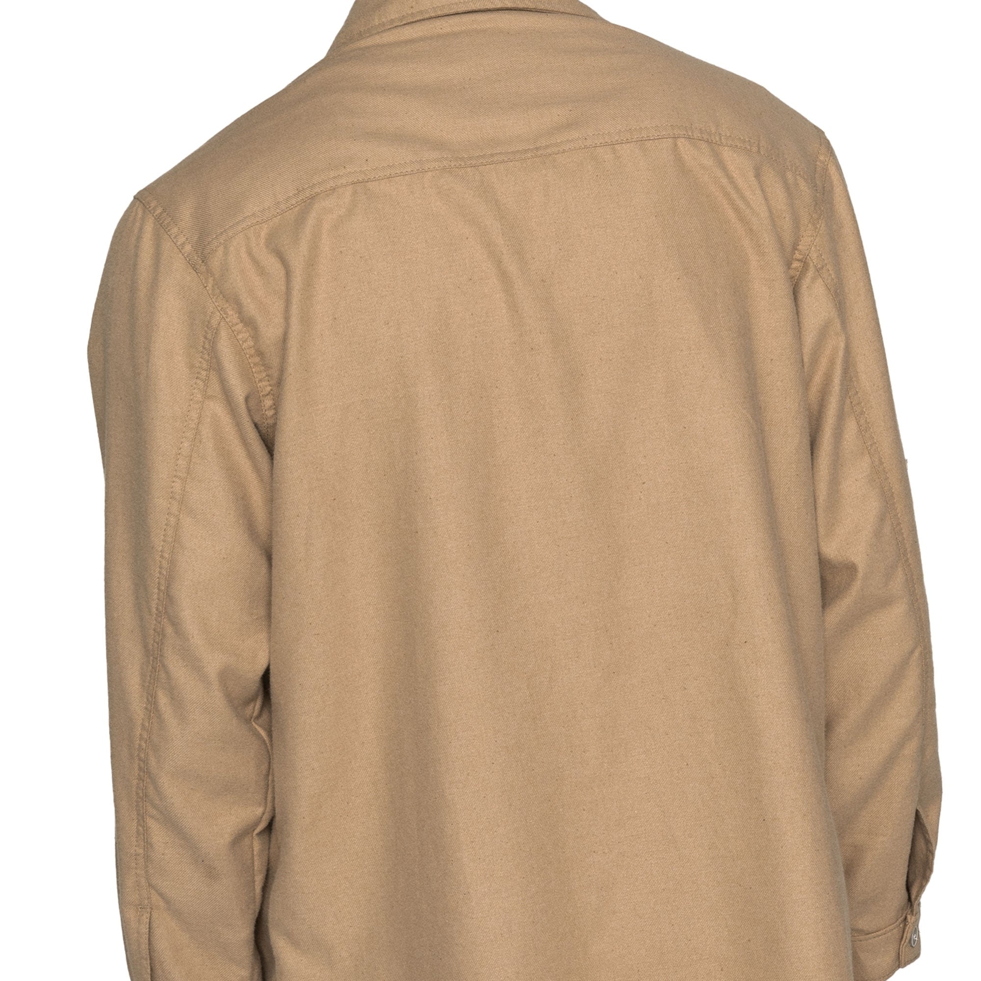Naked and Famous Denim Over Shirt All Natural Brushed - Foxfibre¨