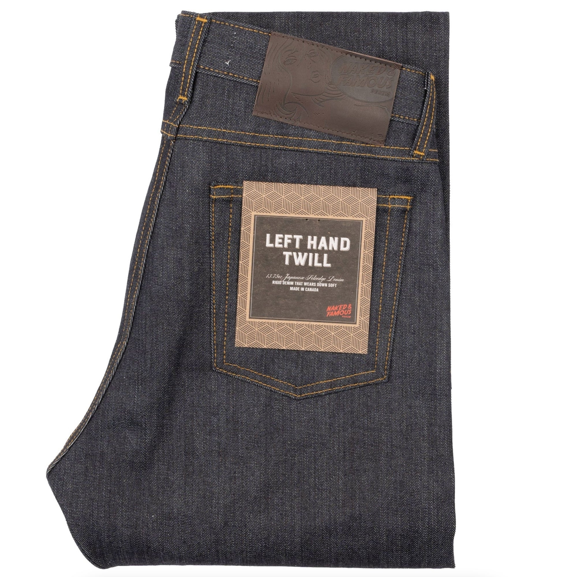 Naked and Famous Denim True Guy Left Hand Twill - Selvedge