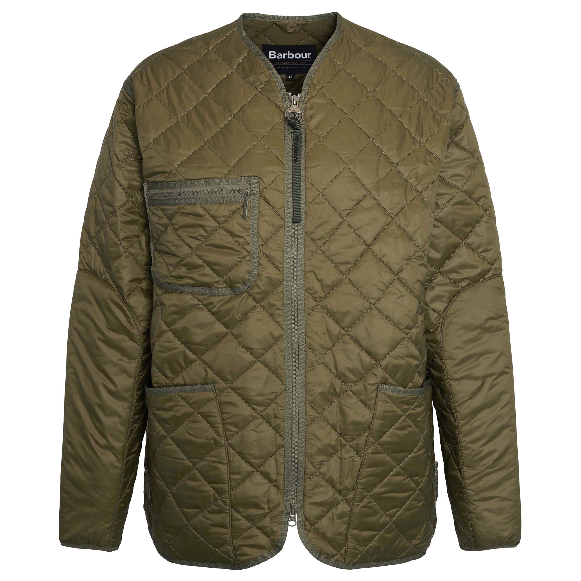 Barbour Liddesdale Quilted Liner - Army Green
